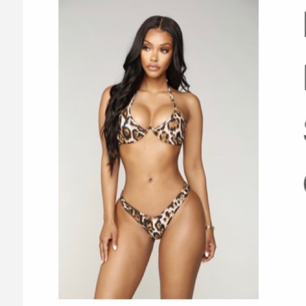 Fashion Nova Leopard Bikini